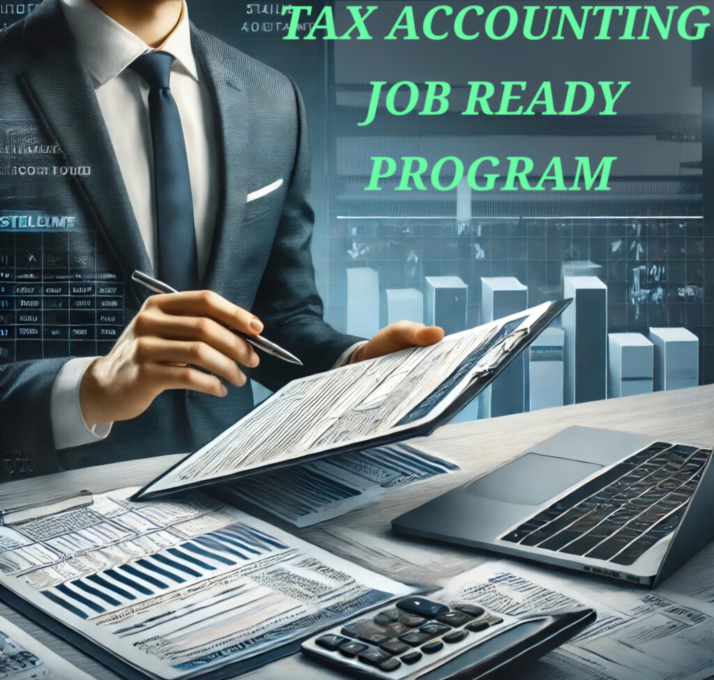 Tax accountant course, job ready program, tax accountant program